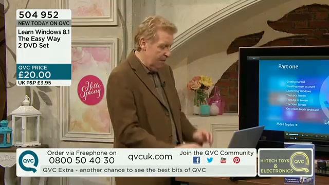 Learn Windows 8 1 The Easy Way 2 DVD Set — QVCUK com 25th Feb 2014 смотреть онлайн