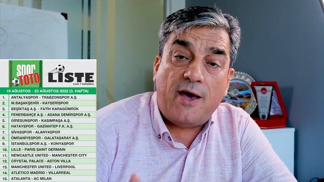 3. Hafta Sportoto Maç Tahminleri смотреть онлайн
