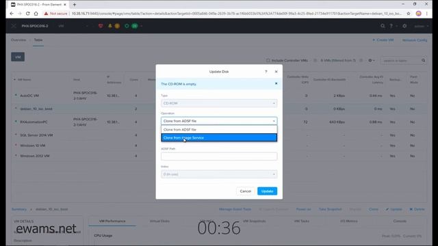 Mount an ISO image to a Nutanix VM - Nutanix in 2 Minutes or Less смотреть онлайн