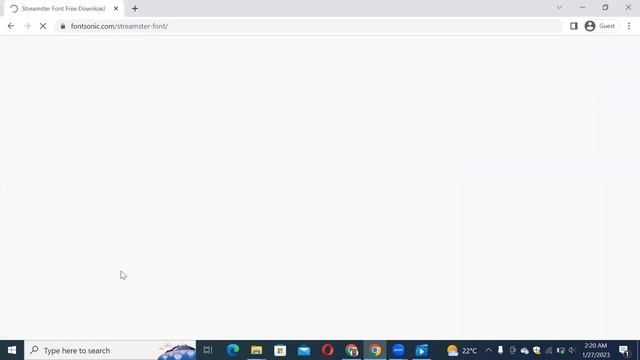 How to Download and Install Streamster Font Free Download in Adobe Photoshop смотреть онлайн