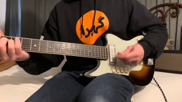 Vintage 1960’s Zenon Jaguar Style Electric Guitar + Original Gig Bag MIJ Japan Zen-On Teisco Kawai смотреть онлайн
