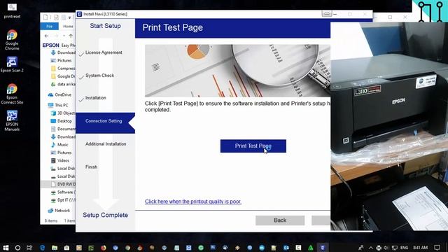 HOW TO INSTALL EPSON L3110 ALL IN ONES PRINTERS IN WINDOWS 10 смотреть онлайн
