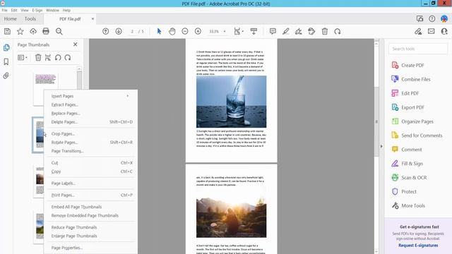 How can I replace pages in PDF using Adobe Acrobat Pro DC 2022 смотреть онлайн