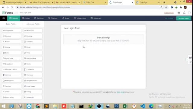 Zoho Sign integration with Zoho Form смотреть онлайн