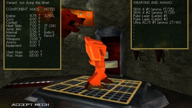 Playthrough: Mechwarrior 2: Wolf Clan Burning Chrome HARD ('mech Design) смотреть онлайн