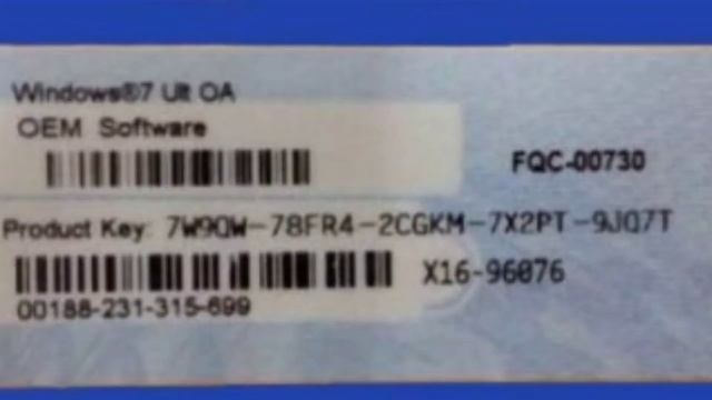 Windows product keys смотреть онлайн