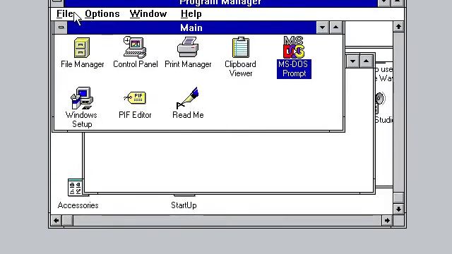 Windows 3.1 Startup and Shutdown смотреть онлайн
