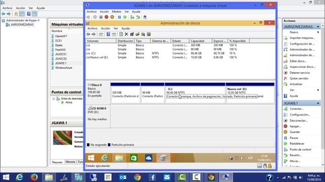 Hyper-V - Reducir disco duro virtual en maquina virtual iniciada смотреть онлайн
