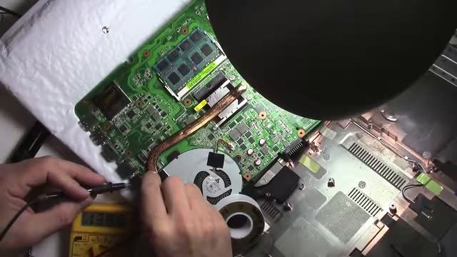 How to ASUS core i5 Laptop motherboard repair Computer and Network Services смотреть онлайн