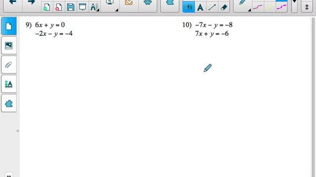 WS 7.2 Practice - Substitution with systems of equations смотреть онлайн
