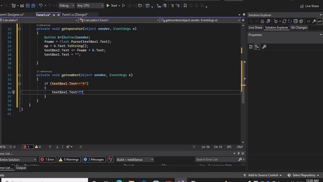 Make Calculator With Winform and C-sharp #calculator #csharp #winform #windowsform #visualstudio смотреть онлайн