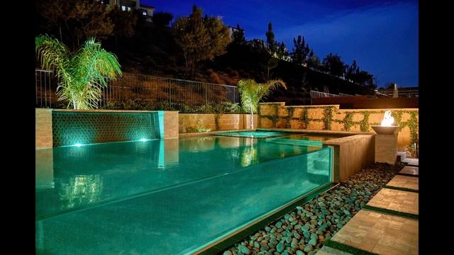 Breathtaking Pool Window by Aquatic Glazing International located in Porter Ranch. смотреть онлайн