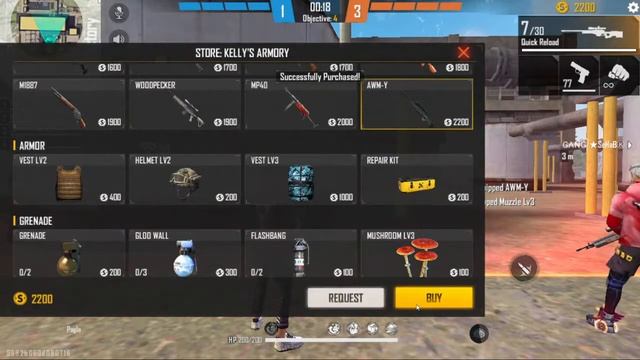 Free Fire Live Stream With Kadam The Gamer | #LIKE #FREE_FIRE смотреть онлайн