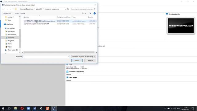 Instalación de Windows server 2019 con VirtualBox смотреть онлайн