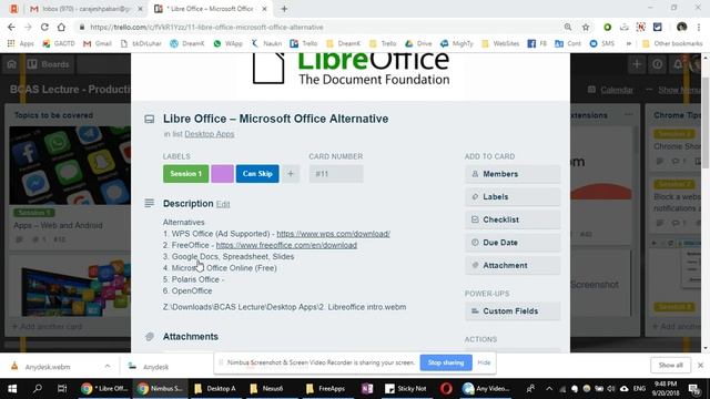 Desktop App Libreoffice An alternative to Microsoft Office смотреть онлайн