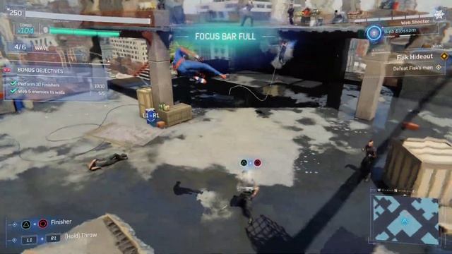 Spider-Man Remastered Fisk Construction Site|190x Combo смотреть онлайн