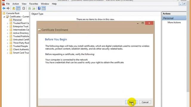 L06_05 Configuring the Restricted Enrollment Agent смотреть онлайн