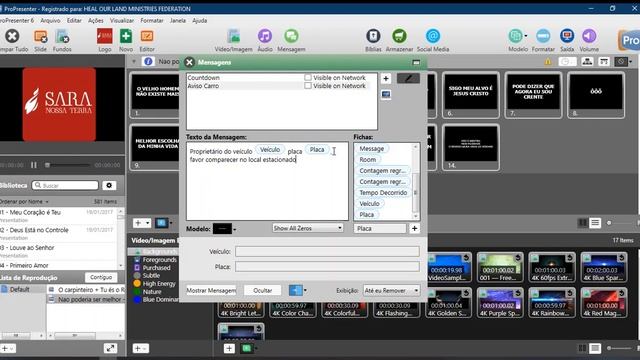 Criando Avisos no ProPresenter 6 смотреть онлайн