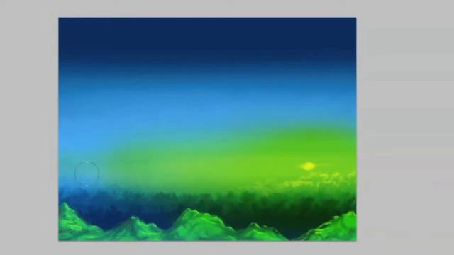 screen capture time-lapse photoshop digital painting process смотреть онлайн