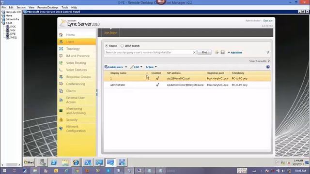 10 Lync ENT Install Roles Certificate Run Service Basic Shell Client Test Part2 2 смотреть онлайн