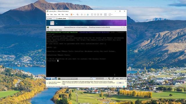 Install VMWare Tools to Linux Guest OS смотреть онлайн