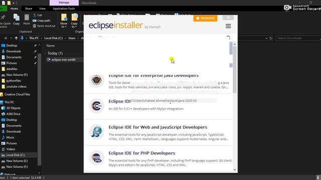 How to download and install eclipse IDE in windows 10 смотреть онлайн
