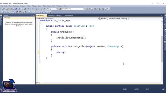 How to Design Datagridview C# || Datagridview in C# Windows Form Application смотреть онлайн