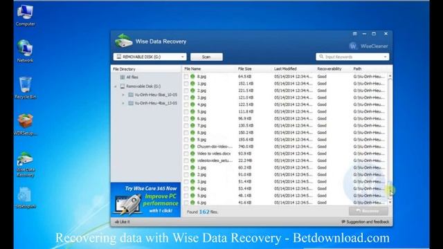 Recovering data with Wise Data Recovery - Betdownload.com смотреть онлайн