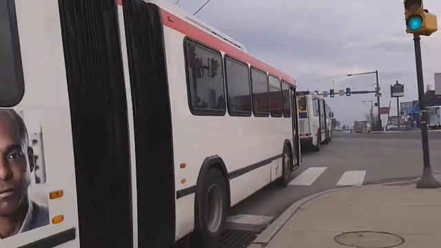SEPTA Route 6: 2000 Neoplan AN460s #7146 & #7152 смотреть онлайн