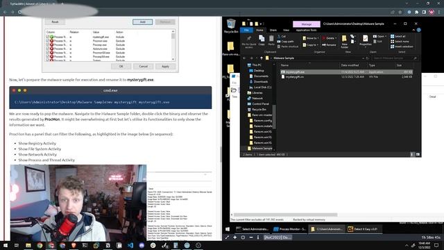 THEY GAVE ME THE MALWARE ANALYSIS ROOM kekw | TryHackMe Advent of Cyber 2022 Day 12 смотреть онлайн