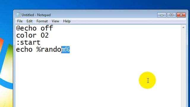 How to Matrix Effect Happen in your dos Windows смотреть онлайн