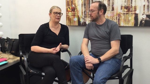 Lar Park Lincoln and Brad Barton discussing Beautiful Monsters смотреть онлайн