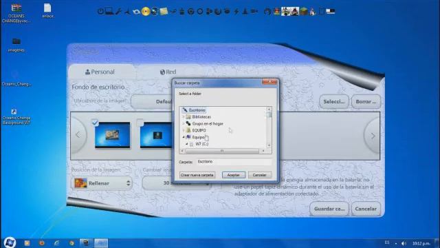 cambiar fondo de escritorio windows 7 starter 32 y 64bits facil y rapido bien explicado смотреть онлайн