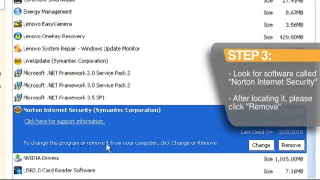 how to remove bundled sofware norton in windows xp смотреть онлайн
