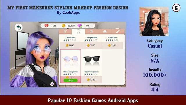 Popular 10 Fashion Games Android Apps смотреть онлайн