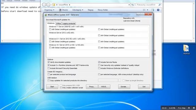 Offline Windows update for win 7-8-10 смотреть онлайн