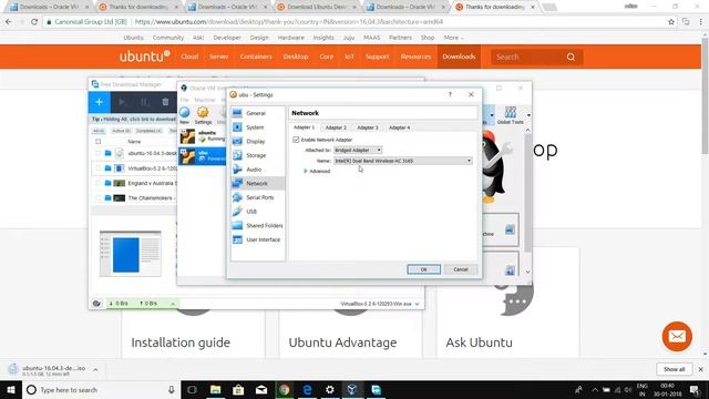 installing ubuntu via virtual box in windows 10 смотреть онлайн