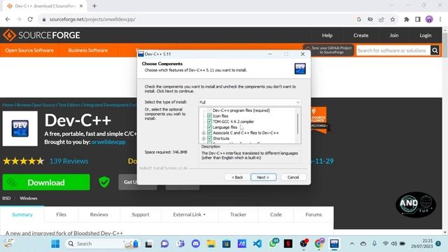 Cara Download dan Install Dev C++ di Windows 11 Tahun 2023 смотреть онлайн