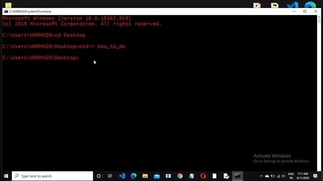 How To Create File And Folder In CMD смотреть онлайн