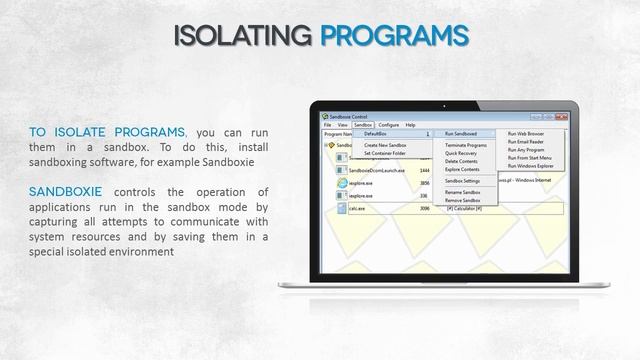 9 Isolating applications смотреть онлайн
