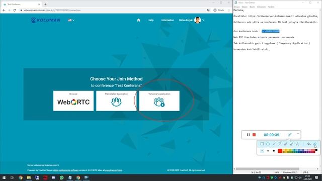 TrueConf Konferans kullanımı смотреть онлайн