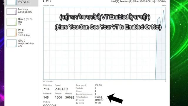 How To Check Your VT (virtualization) Is Enabled Or Not in Windows 10?? смотреть онлайн