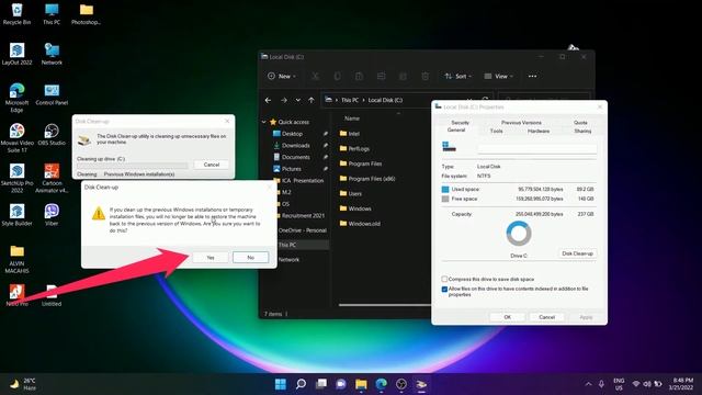 How to Delete Windows.old from Drive C (Windows 11Pro) смотреть онлайн