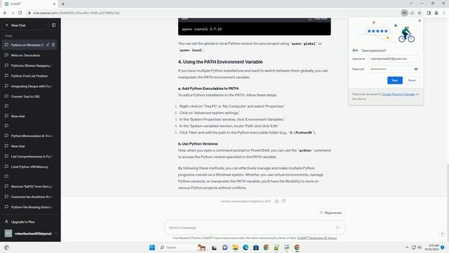 Python programs coexisting on Windows смотреть онлайн