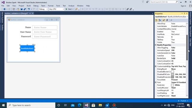 how to validate a textbox using c# window forms смотреть онлайн