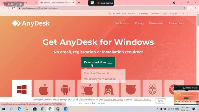 ແນະນໍາວິທີຕິດຕັ້ງ program Anydesk ລົງຄອມ смотреть онлайн