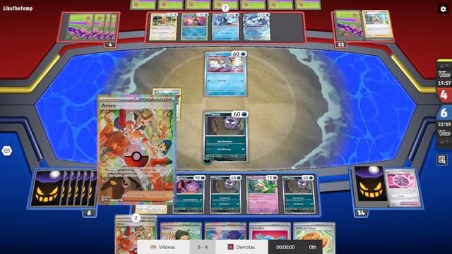 Pokémon TCG | PT BR | GAMEPLAY | testando deck do GENGAR EX no ranqueado LIGA MESTRA ! Rumo a ARCEU смотреть онлайн