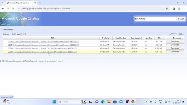 How To Download And Update Install Windows 11 Patch (January 2024 Patch Update And Install Manually смотреть онлайн