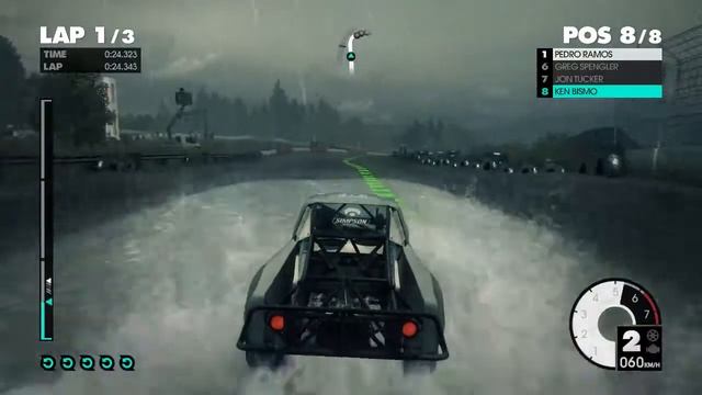 Osiris Racing, Stadium Truck, LandRush, Smelter, Atlantic Mill, DiRT 3, PC Game смотреть онлайн