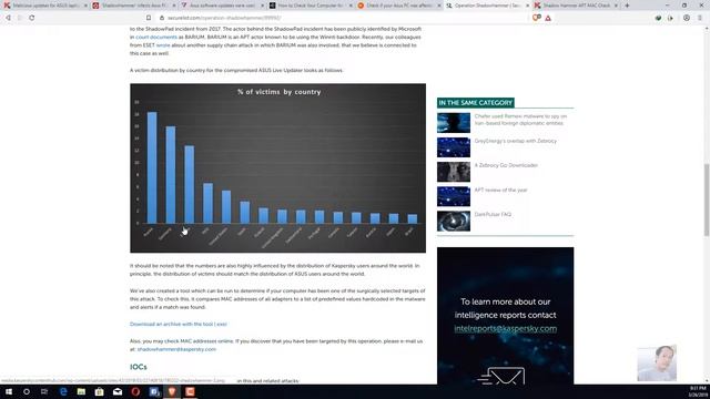 ShadowHammer affect on Asus computer via Live Update utility смотреть онлайн